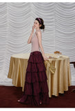 Bernadette 3D Floral Merino Wool Cheongsam Vest
