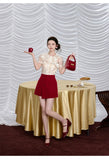 Moonlight 2-Piece Lace Sequin Cheongsam Set