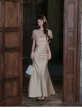 Muse Satin Jacquard Cheongsam Dress