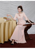 Aria 2-Piece Tencel Cotton Cheongsam Set