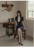 Willa Lace Twill Cheongsam Dress