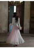 Presto 2-Piece Wool Knit Cheongsam Set
