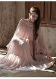 Calliope 2-Piece Embroidered Off-Shoulder Cheongsam Set