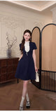 Willa Lace Twill Cheongsam Dress