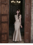 Muse Satin Jacquard Cheongsam Dress