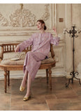 Philippina 2-Piece Gold Embroidered Cheongsam Set
