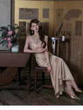 Muse Satin Jacquard Cheongsam Dress