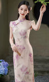 Henriette Lace Swiss Cheongsam Dress