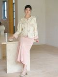 Brocade Embroidered Cheongsam Top