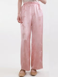 Sunbeam Light Apricot Jacquard Cheongsam Pants