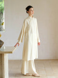 Naya 2-Piece Tawny Almond Cheongsam Set
