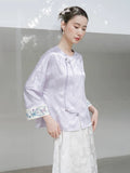 Ophelia Embroidered Cheongsam Top