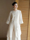 Beatrix 2-Piece Tencel Cheongsam Set