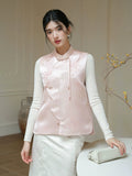 Eleonora Jacquard Cheongsam Vest