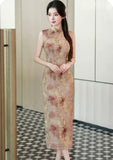 Nessa Jacquard Cheongsam Dress