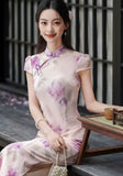 Henriette Lace Swiss Cheongsam Dress