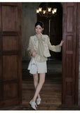 Heather 2-Piece Embroidered Tencel Cheongsam Set