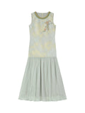 Acacia Lace Jacquard Cheongsam Dress