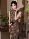 Sovereign Floral Lightweight Cheongsam Dress