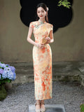 Henriette Lace Swiss Cheongsam Dress
