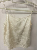 Dame Apricot White Sequin Embroidered Coat Cheongsam