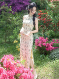Ivy Lace Tencel Cheongsam Dress