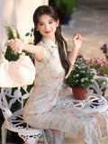Kristina Floral Summer Cheongsam Dress