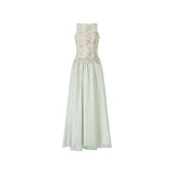 Dazzle Lace Dyed Cheongsam Dress