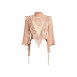 Mila 2-Piece Lace Overlay Cheongsam Set
