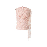 Bella 2-Piece Lace Satin Cheongsam Set