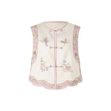 Willow 2-Piece Lace Satin Cheongsam Set