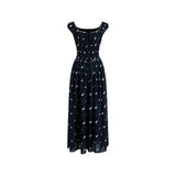 Tulip Lace Embroidered Cheongsam Dress