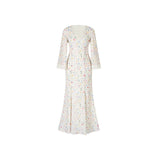 Emma Floral Embroidered Cheongsam Dress