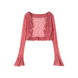 Elle Gradient Floral Lace Cheongsam Dress