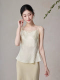 Nova Light Pink Modern Cheongsam Top