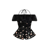 Coronet 2-Piece Floral Silk Cheongsam Set