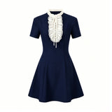 Willa Lace Twill Cheongsam Dress