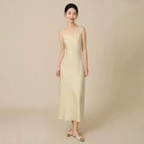 Raffaella 2-Piece Yellow Silk Cheongsam Set