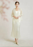 Peace Lace Embroidered Cheongsam Top