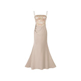 Muse Satin Jacquard Cheongsam Dress
