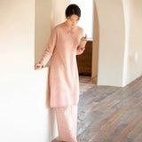 Odette 2-Piece Wool Knitted Cheongsam Set