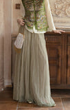 Andante 2-Piece Embroidered Vest Qipao Set