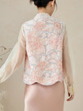 Sunbeam Embroidered Beadwork Cheongsam Vest