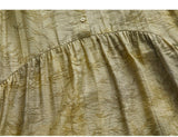 Sonnet Green Jacquard Cheongsam Dress