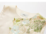 Ximena Ivory Beaded Embroidered Cheongsam Vest