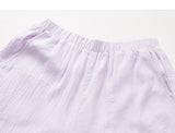 Leandra 2-Piece Purple Embroidered Cheongsam Top