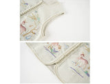 Heather 2-Piece Embroidered Tencel Cheongsam Set