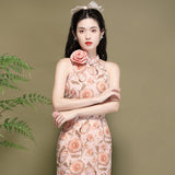 Sunny Blooming Qipao Cheongsam