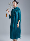 Silk Madelynn Romance Qipao Cheongsam