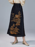 Silk Gabrielle Perfect Qipao Cheongsam Skirt